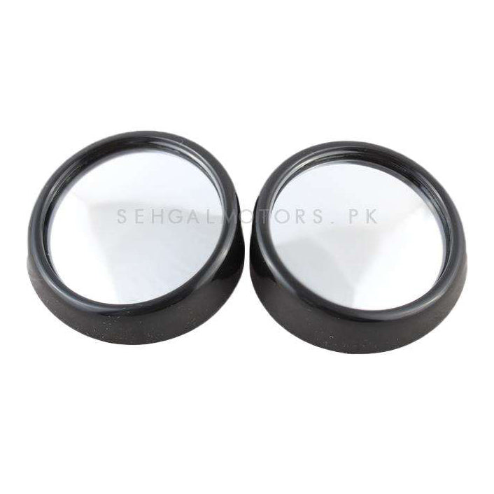 Universal Wide Angle Car Blind Spot Convex Side Mirror Circle Pair