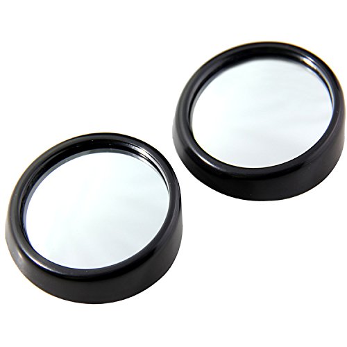 Universal Wide Angle Car Blind Spot Convex Side Mirror Circle Pair