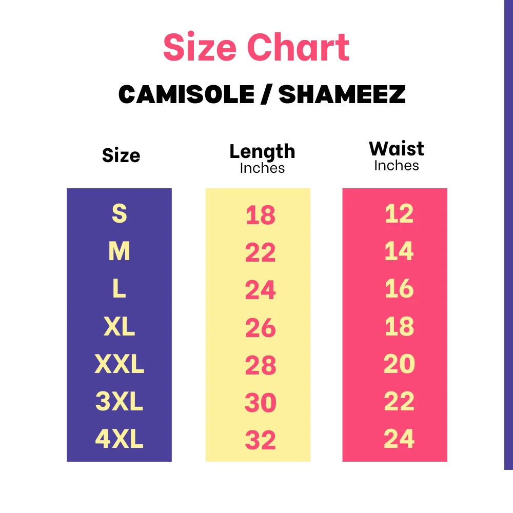 Camisole for Girls Tanktops for women Shameez