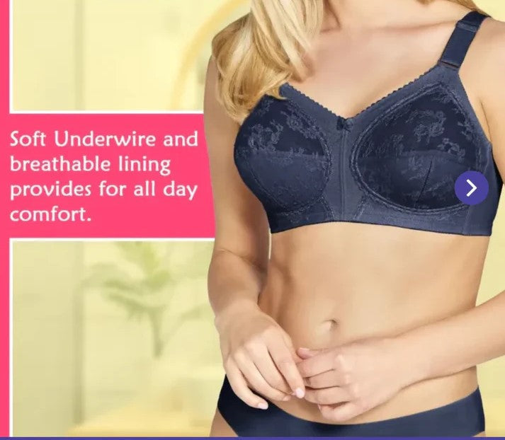 Jacqueline Bra Non Wired Support Bra Women Bra Full Coverage Full Cup