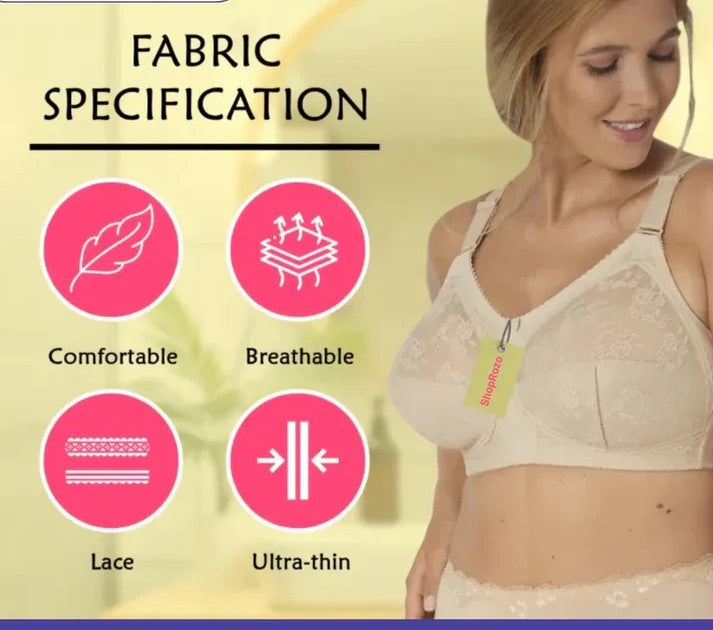 Jacqueline Bra Non Wired Support Bra Women Bra Full Coverage Full Cup