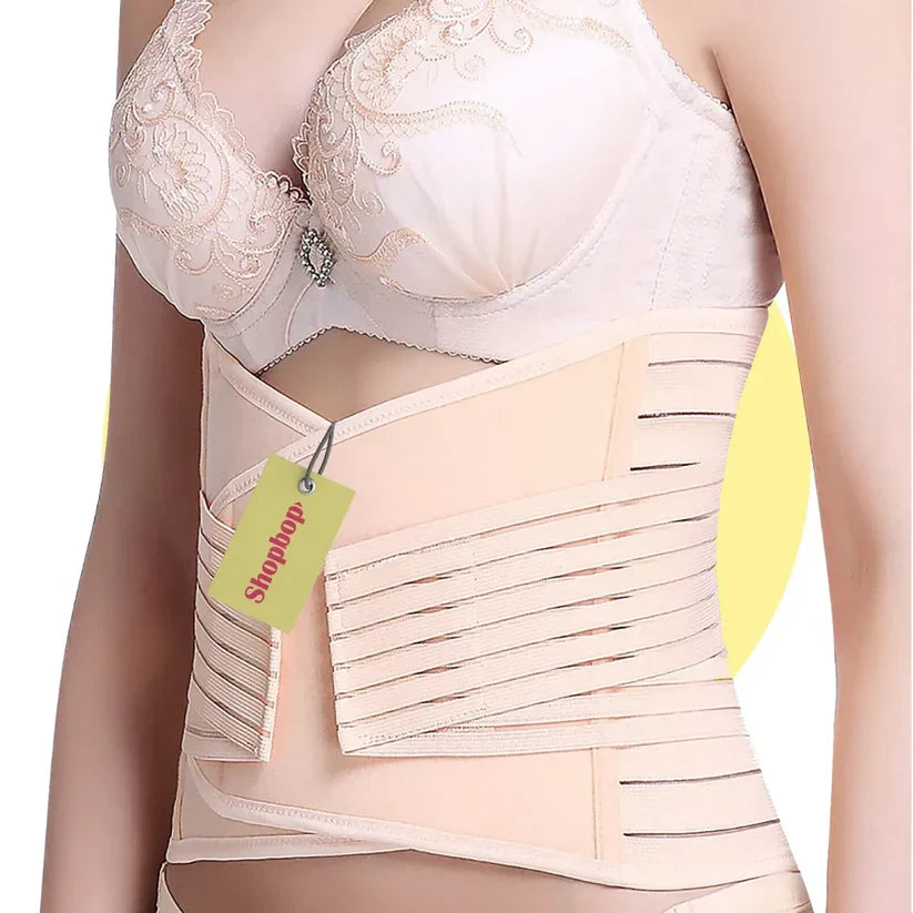 Belly Belt Waist Fit 3 in 1 Postpartum Recovery Body Fiter (Slimming Maternity Belly Fiter)